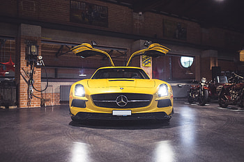 Mercedes-Benz SLS AMG, car HD wallpaper