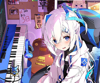 Amane Kanata, hololive, Amane Kanata, Anime, Virtual Youtuber HD wallpaper