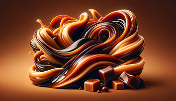 Hypnotic Toffee Swirl, toffee, chocolate, caramel, dessert, swirl HD wallpaper