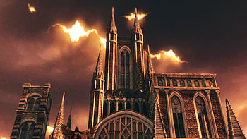 Dark Souls 2 Scholar of the First Sin, video game, Dark Souls II, Anor Londo HD wallpaper