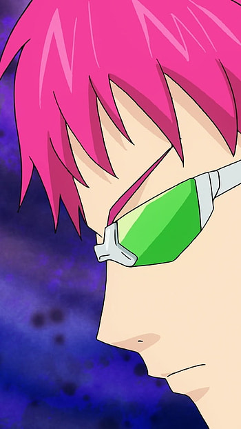 Saiki K, Blue Background HD phone wallpaper