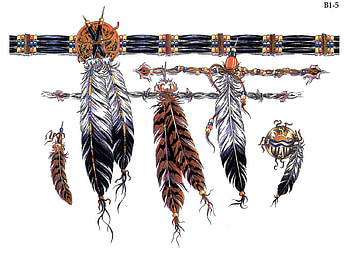 Native American, Artistic, Psychedelic, Tattoo, Trippy HD wallpaper