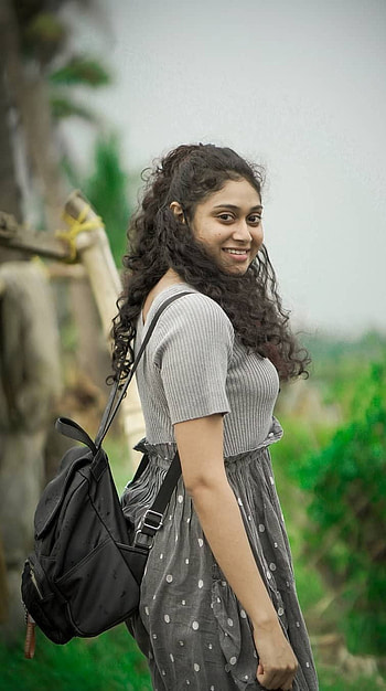 Janaki Sudheer, mallu model, beautiful HD phone wallpaper