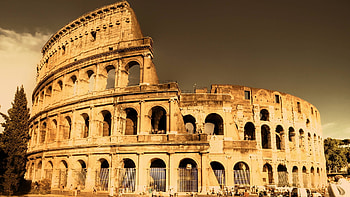 Colosseum , Beautiful backgrounds, Ancient amphitheater, Italian history HD wallpaper