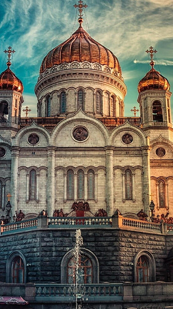 Moscow Travels, Sacred monument, Mesmerizing views, Serene reflections HD phone wallpaper
