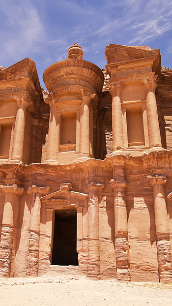 Petra, , Jordan travel, Historical wonders HD phone wallpaper