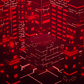 Building, 3D, Inscription, Cube, Scheme HD phone wallpaper