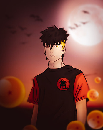 Kawaki dbz, naruto, anime HD phone wallpaper