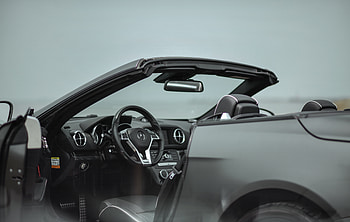Sports, Interior, Cars, Sports Car, Mercedes-Benz, Cabriolet, Steering Wheel, Control Panel, Rudder, Salon, Mercedes-Benz Sl 350 HD wallpaper