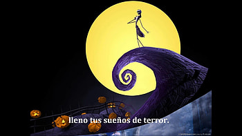 Pesadilla antes de Navidad Esto es Halloween Castellano - YouTube. Jack Skellington ... HD wallpaper