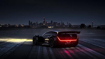 Czinger 21C 2020 Rear View, czinger-21C, cars, 2020-cars HD wallpaper