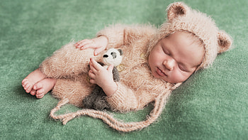 Cute Baby Sleep HD wallpaper