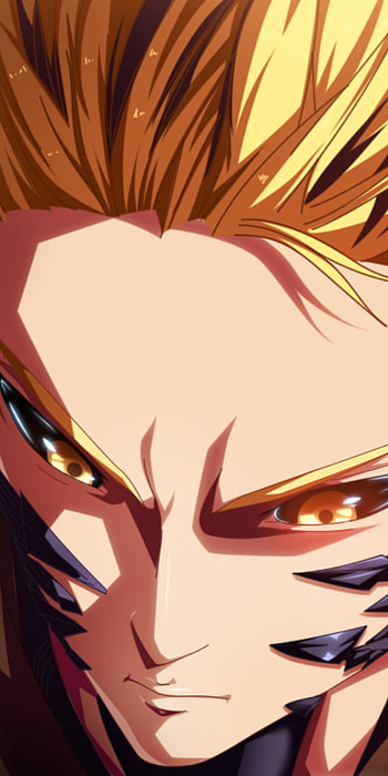 Genos Blaze: Fierce Yellow-Eyed Anime from One-Punch Man, yellow eyes, Anime, One-Punch Man HD phone wallpaper