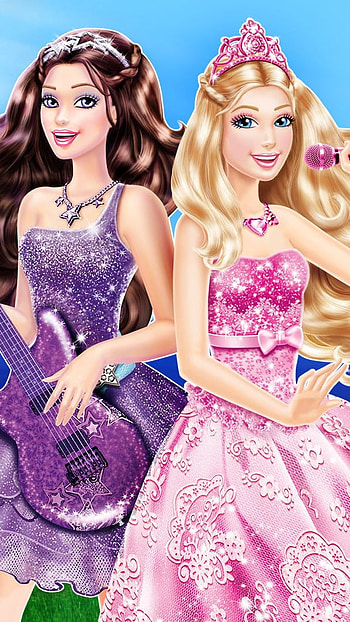 Barbie, best friends, barbie world HD phone wallpaper