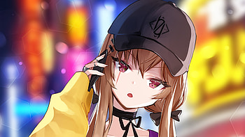 UMP9 Girls Frontline , girls-frontline, anime-girl, anime, artist, artwork, digital-art HD wallpaper