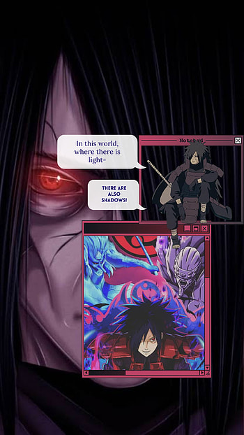 Madara Uchiha Naruto, red, stylish, electric blue, magenta, Anime, Motivation, Madara Uchiha HD phone wallpaper