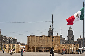 Zocalo (Constitution Square), Pavilion for the Culture Fair, Architectural design, Cultural event HD wallpaper