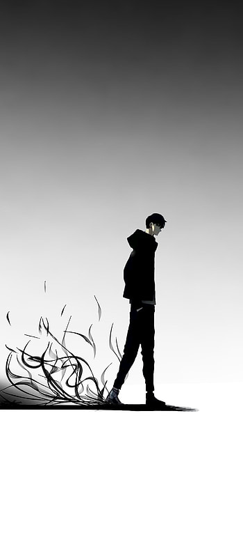 Sung Jin-Woo Solo Leveling Anime Minimalist, Anime, Solo Leveling, Sung Jin-Woo HD phone wallpaper