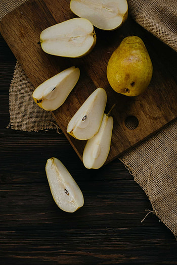Sliced, Pear HD phone wallpaper