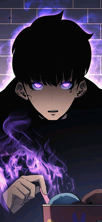 Solo Leveling, manhwa, Sung jin woo HD phone wallpaper