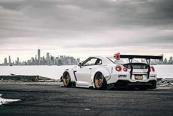 Nissan Gtr In New York, nissan, nissan-gtr, cars HD wallpaper