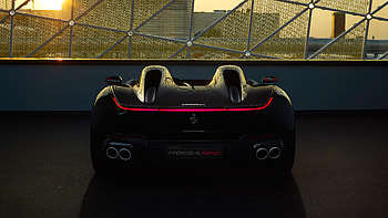 2018 Ferrari Monza SP2 Rear, ferrari-monza-sp2, ferrari, cars, 2018-cars HD wallpaper