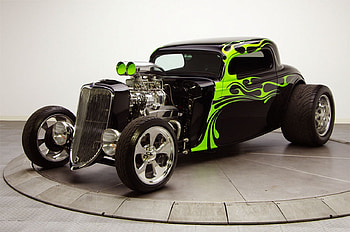 1934 Ford couper hot rod, ford, car, 2017, couper, hot rod HD wallpaper
