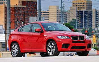 BMW X6M, luxury cars, 2011 cars, Е71, Red BMW X6M, 2011 BMW X6M, german cars, BMW HD wallpaper