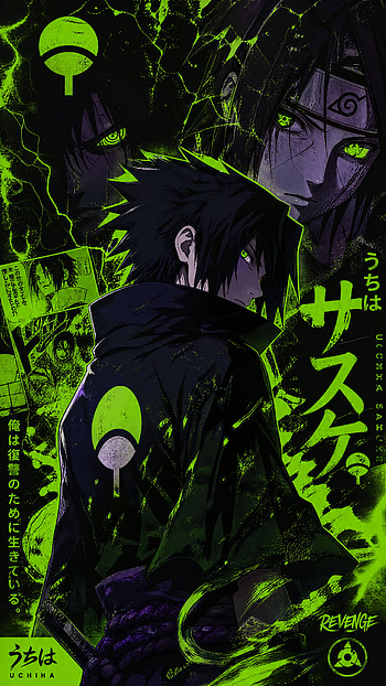 Sasuke Uchiha, Naruto, Anime HD phone wallpaper