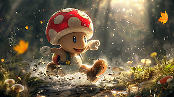 Super Mario & Toad Adventure, Super Mario, Toad (Mario) HD wallpaper