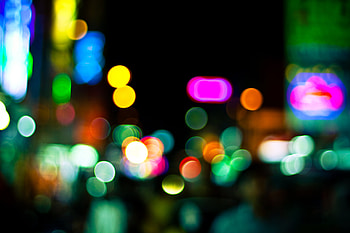 Abstract, Glare, Circles, Shine, Light, Multicolored, Motley HD wallpaper