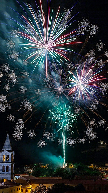 Firework, Celebration HD phone wallpaper
