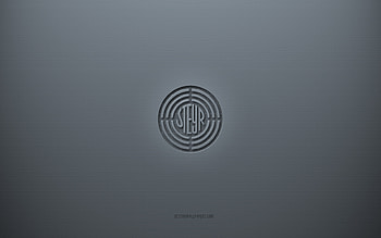 Steyr logo, gray creative background, Steyr emblem, gray paper texture, Steyr, gray background, Steyr 3d logo HD wallpaper