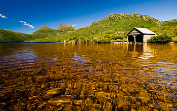 Landscape, Houses, Rivers HD wallpaper