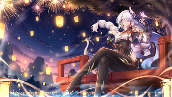 Genshin-Impact, girl, Genshin, anime, Impact HD wallpaper