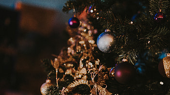 Beautiful Christmas ornaments, Festive decorations, Joyful celebration, Holiday spirit HD wallpaper
