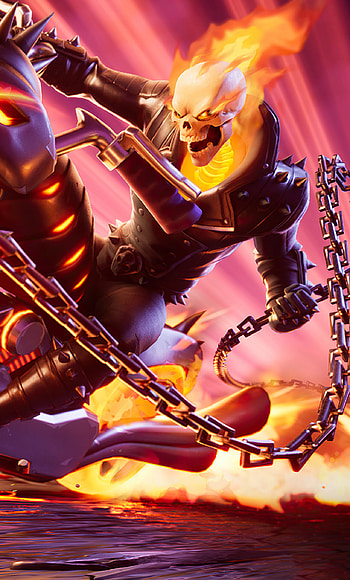 Ghost Rider, Fortnite HD phone wallpaper