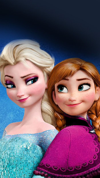 Elsa and Anna, Mobile , Disney movies, Frozen HD phone wallpaper