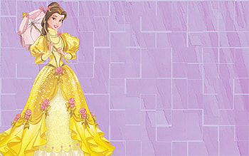 Belle, Princess, Computer, Samantha Walker HD wallpaper