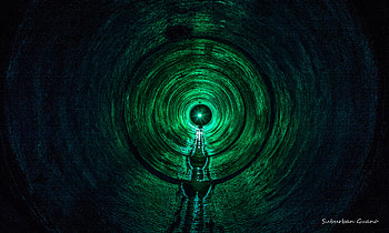 Dark, Shine, Light, Tunnel HD wallpaper