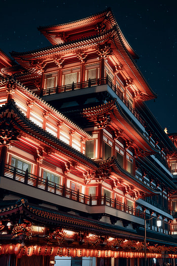 Architecture, Building, Miscellanea, Miscellaneous, Pagoda, Facade, Temple HD phone wallpaper