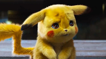 Pokemon Detective Pikachu, background , Pikachu's expression, choice HD wallpaper