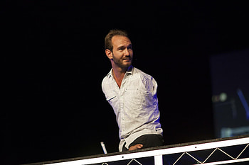 Nick Vujicic, Captivating , Extraordinary individual, Motivational HD wallpaper