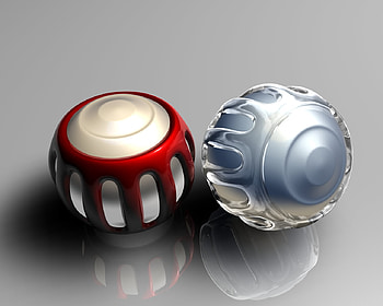 3D objects, 3dobjects HD wallpaper