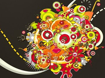 Flowers and birds, flowers, birds, fantasy HD wallpaper