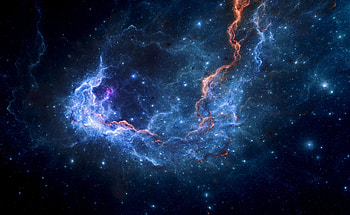 Energy, Abstract, Glare, Fractal, Nebula, Glow HD wallpaper