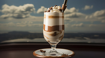 Beautiful Coffee Milkshake, coffee, Coffee Milkshake, food, milkshake HD wallpaper