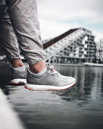 Miscellanea, Miscellaneous, Legs, Sneakers, Grey, Footwear HD phone wallpaper