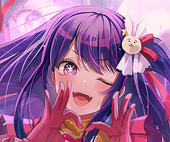 Hoshino Ai, Ai Hoshino, Anime, Oshi no Ko HD wallpaper