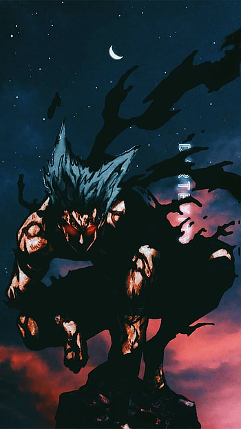 所有する-Garou, moon, garou, opmgarou, sunset, dark, posessed, opm, anime, onepunchman HD phone wallpaper